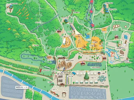 云阳景区手绘地图在紧急疏散与救援中的重要作用 ？